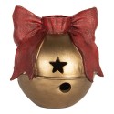 Clayre & Eef Candelabro 13x12x13 cm Color oro Plastica