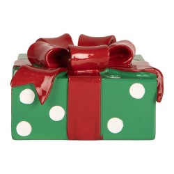 Clayre & Eef Candelabro 10x10x6 cm Verde Plastica