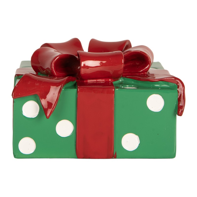 Clayre & Eef Candelabro 10x10x6 cm Verde Plastica