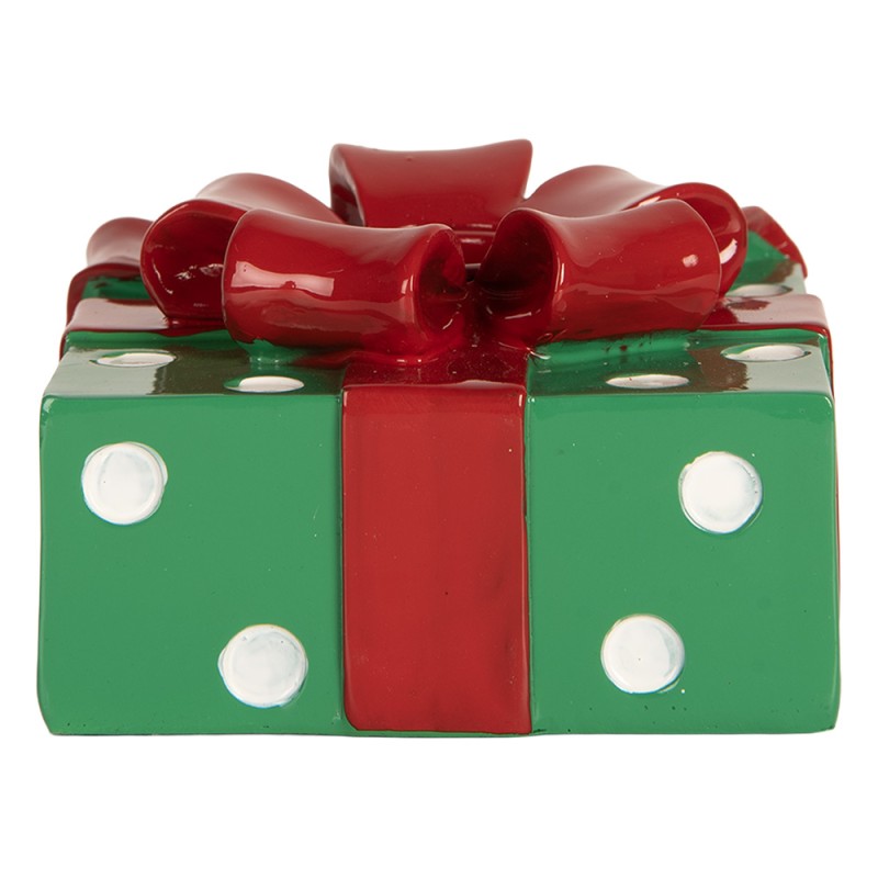 Clayre & Eef Candelabro 10x10x6 cm Verde Plastica