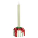 Clayre & Eef Candelabro 12x11x7 cm Bianco Plastica