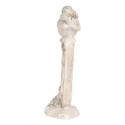 Clayre & Eef Decorazione Uccello 8x4x13 cm Beige Poliresina