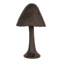 Clayre & Eef Statuetta decorativa Fungo 7x7x13 cm Marrone Metallo