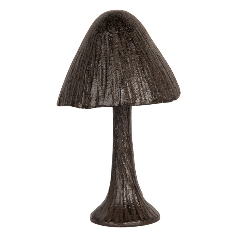 Clayre & Eef Statuetta decorativa Fungo 7x7x13 cm Marrone Metallo
