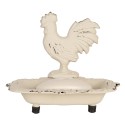 Clayre & Eef Portasapone 16x12x14 cm Beige Metallo