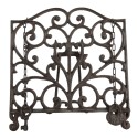 Clayre & Eef Fermalibri set di 2 27x5x27 cm Rosso Metallo