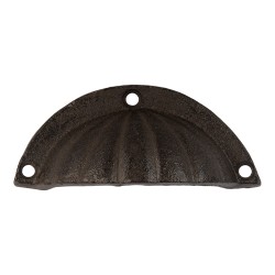 Clayre & Eef Maniglia 10x3x4 cm Marrone Metallo