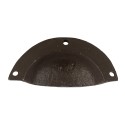 Clayre & Eef Maniglia 10x3x4 cm Marrone Metallo