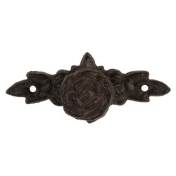 Clayre & Eef Maniglia 10x4x3 cm Marrone Metallo