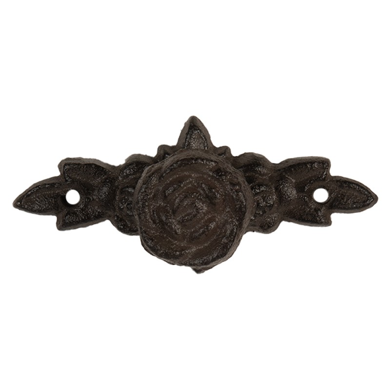 Clayre & Eef Maniglia 10x4x3 cm Marrone Metallo
