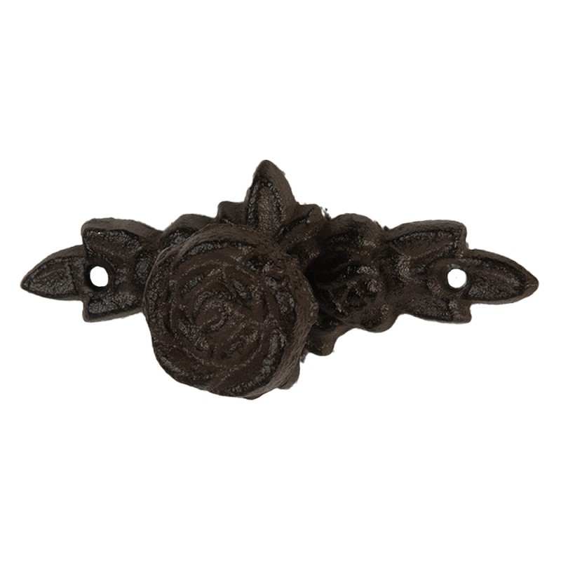 Clayre & Eef Maniglia 10x4x3 cm Marrone Metallo