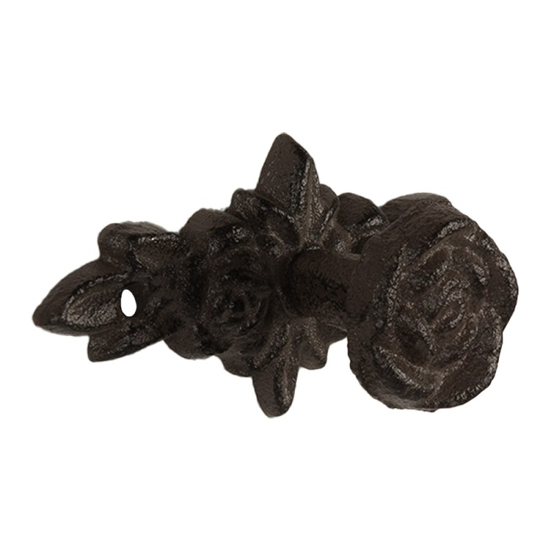 Clayre & Eef Maniglia 10x4x3 cm Marrone Metallo