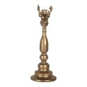 Clayre & Eef Candelabro Ø 14x40 cm Color oro Metallo
