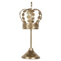 Clayre & Eef Decorazione Corona Ø 12x30 cm Color oro Metallo