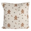 Clayre & Eef Federa per cuscino 45x45 cm Beige Poliestere