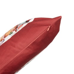 Clayre & Eef Federa per cuscino 45x45 cm Rosso Poliestere Ciliegia