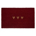 Clayre & Eef Zerbino 75x45x1 cm Rosso Cocco Coure