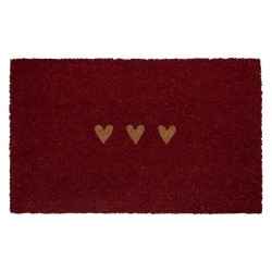 Clayre & Eef Zerbino 75x45x1 cm Rosso Cocco Coure