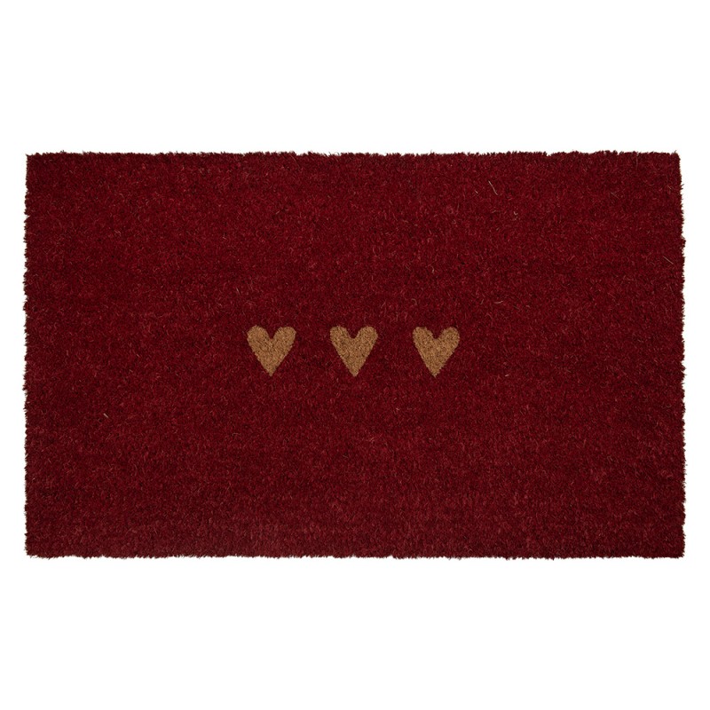 Clayre & Eef Zerbino 75x45x1 cm Rosso Cocco Coure