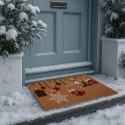 Clayre & Eef Zerbino 75x45x1 cm Marrone Cocco Natale