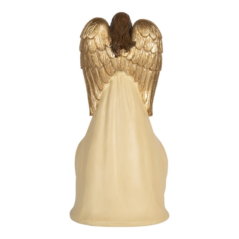 Clayre & Eef Christmas Decoration Figurine Nativity Scene 15x12x31 cm Beige Plastic