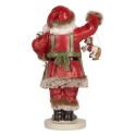 Clayre & Eef Figurine Santa Claus 13x9x23 cm Green Plastic