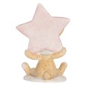 Clayre & Eef Decorative Figurine Rabbit 8x5x11 cm Brown Plastic