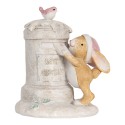 Clayre & Eef Decorative Figurine Rabbit 11x8x11 cm Beige Plastic