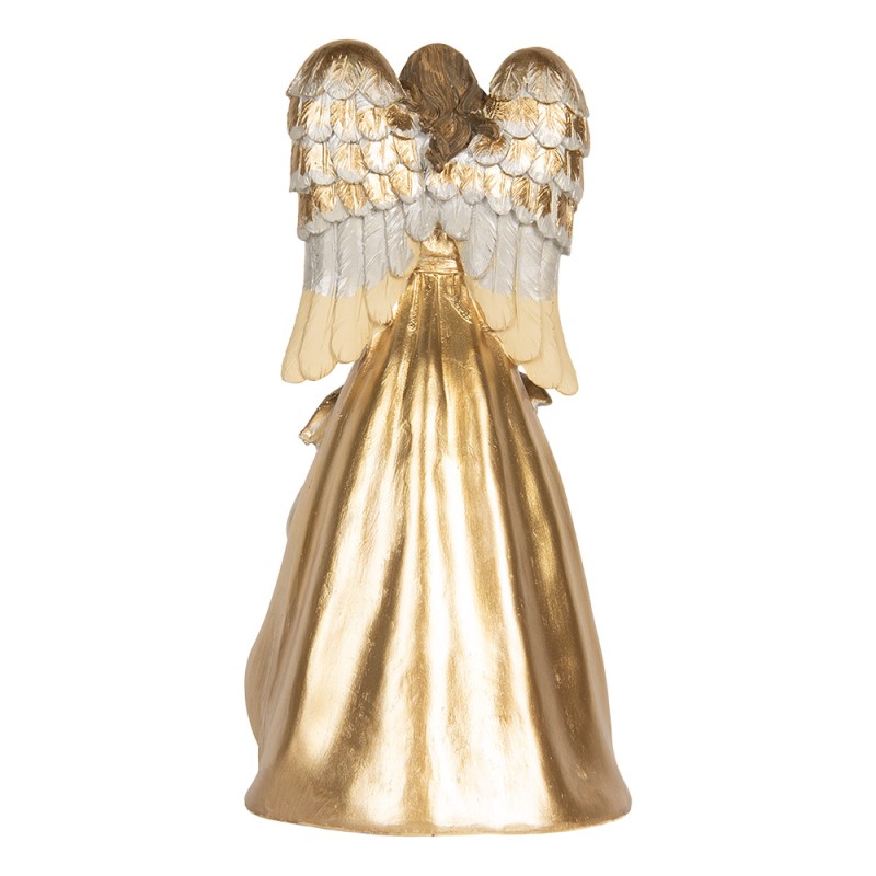Clayre & Eef Christmas Decoration Figurine Nativity Scene 16x13x31 cm Beige Plastic