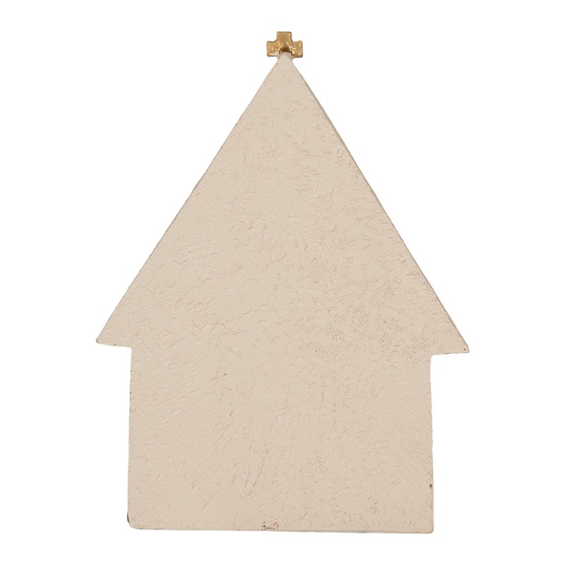 Clayre & Eef Christmas Decoration Figurine Nativity Scene 16x6x21 cm Beige Plastic