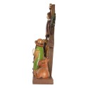 Clayre & Eef Christmas Decoration Figurine Nativity Scene 32x5x20 cm Brown Plastic