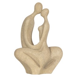 Clayre & Eef Decorative Figurine 16x8x25 cm Beige Plastic