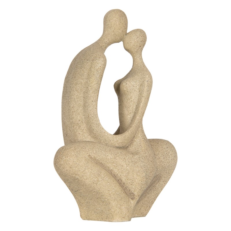 Clayre & Eef Decorative Figurine 16x8x25 cm Beige Plastic