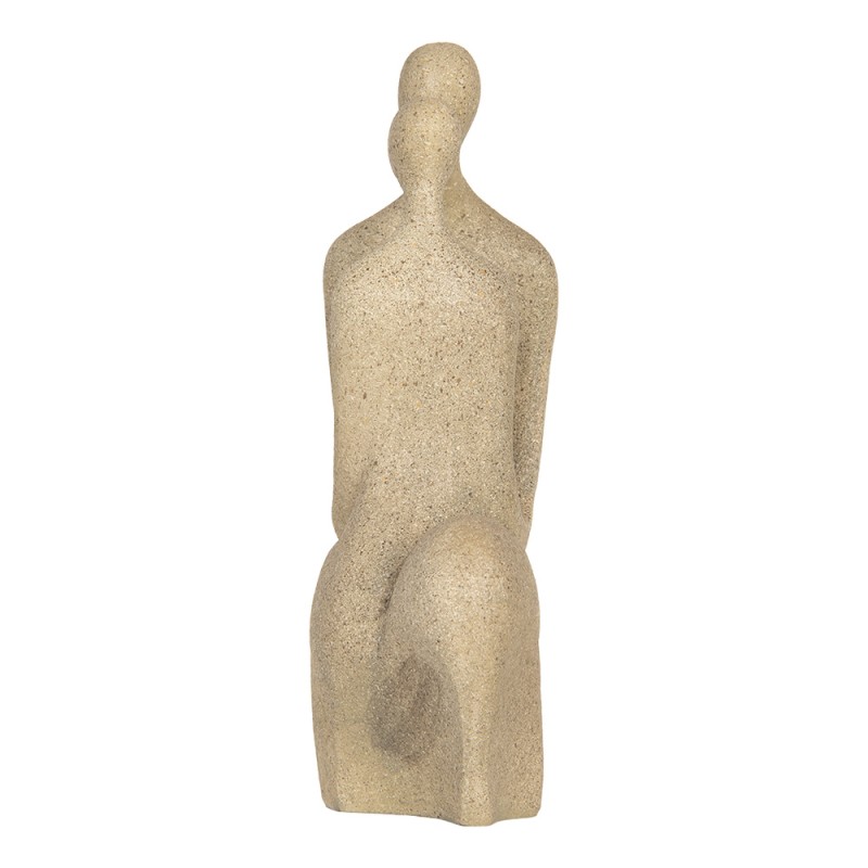 Clayre & Eef Decorative Figurine 16x8x25 cm Beige Plastic