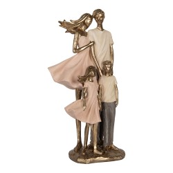 Clayre & Eef Decorative Figurine 17x11x35 cm Gold colored Plastic