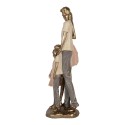 Clayre & Eef Decorative Figurine 17x11x35 cm Gold colored Plastic