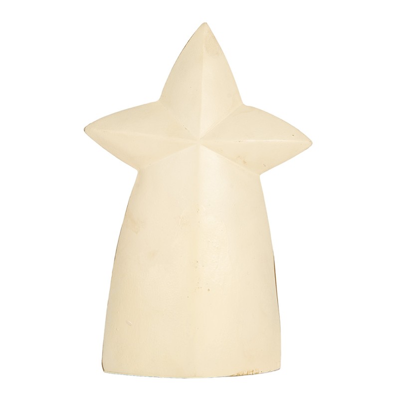 Clayre & Eef Christmas Decoration Figurine Nativity Scene 14x6x21 cm Gold colored Plastic