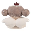 Clayre & Eef Bloempot Engel 17x14x17 cm Beige Keramiek