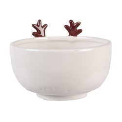 Clayre & Eef Tazza Cervo 250 ml / 250 ml Beige Ceramica Cervo