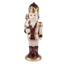 Clayre & Eef Christmas Decoration Figurine Nutcracker 9x7x26 cm Beige Ceramic
