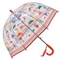 Juleeze Children's umbrella Ø 70x65 cm Transparent Plastic