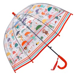Juleeze Children's umbrella Ø 70x65 cm Transparent Plastic