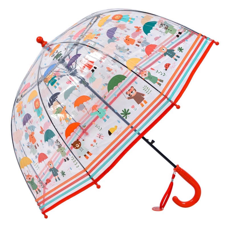 Juleeze Children's umbrella Ø 70x65 cm Transparent Plastic