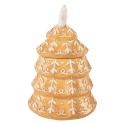 Clayre & Eef Tasse Weihnachtsbaum 350 ml Braun Keramik