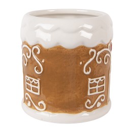 Clayre & Eef Mug Maison en pain d'épices 350 ml Marron Céramique
