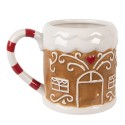 Clayre & Eef Mug Maison en pain d'épices 350 ml Marron Céramique