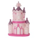 Clayre & Eef Luce Notturna per Bambini LED 23x16x35 cm Rosa Plastica