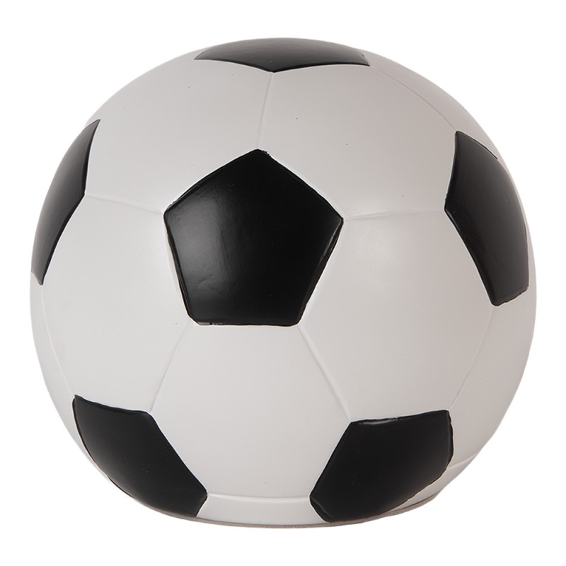 Clayre & Eef Luce Notturna per Bambini Palla LED Ø 14x12 cm Bianco Plastica