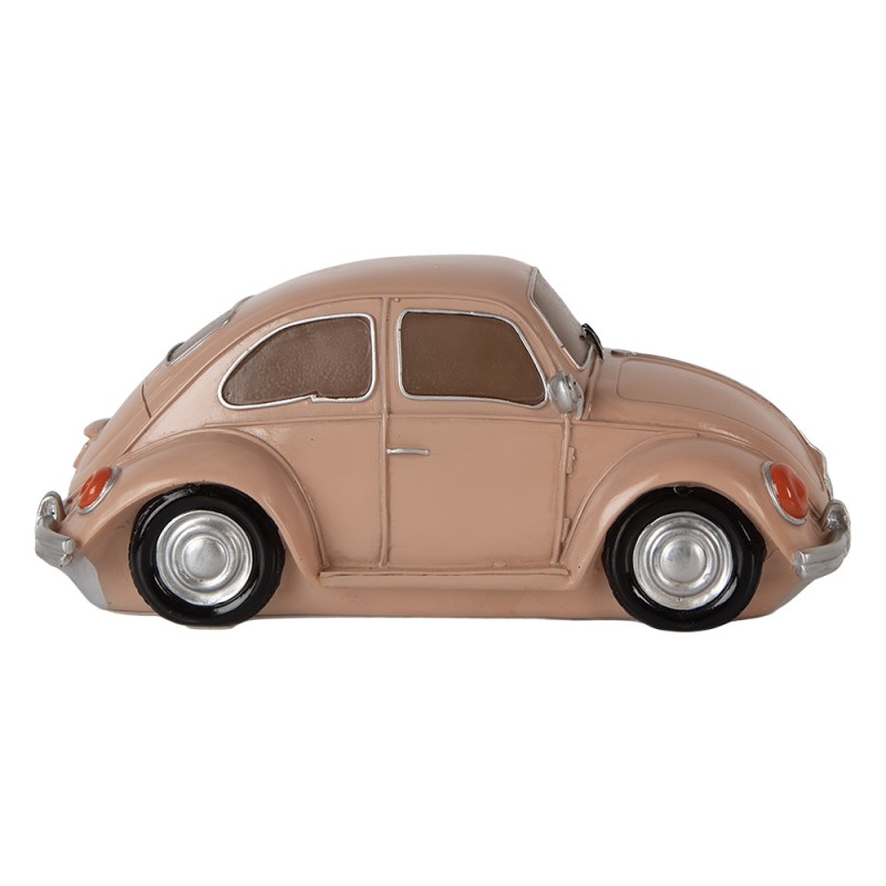Clayre & Eef Luce Notturna per Bambini Auto LED 28x14x13 cm Rosa Plastica