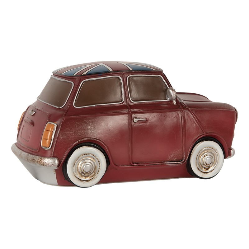 Clayre & Eef Luce Notturna per Bambini Auto LED 23x14x12 cm Rosso Plastica
